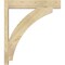 Ekena Millwork Thorton Block Rough Sawn Outlooker, Douglas Fir, 6"W x 28"D x 32"H OUT06X28X32THR05RDF - alternate 2